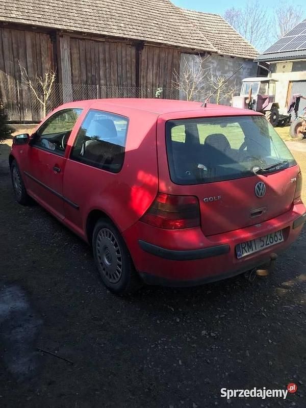 Używany VW Golf IV 2000 Czerwony Hatchback