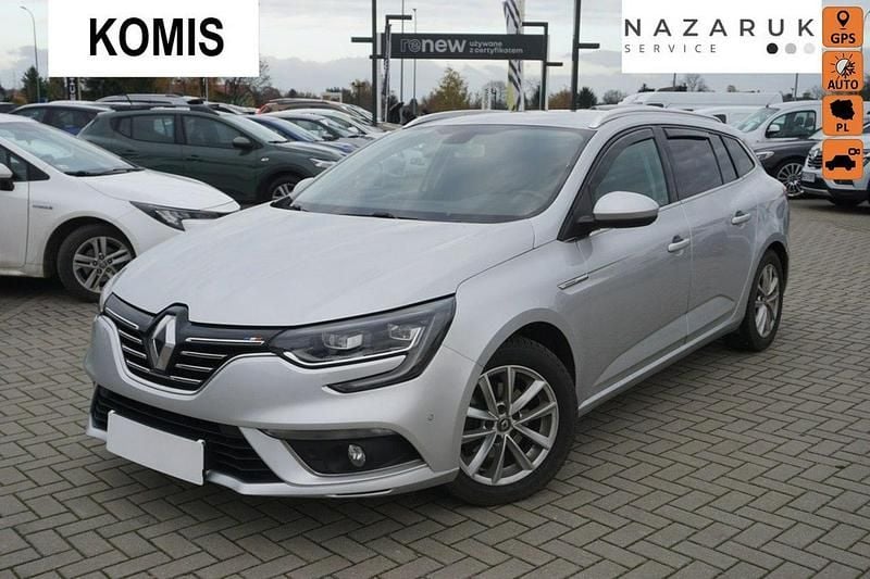 Srebrny Używany 2017 Renault Mégane GrandTour Intens Kombi | 39 900 zł (Drogi) - Obraz 1/4