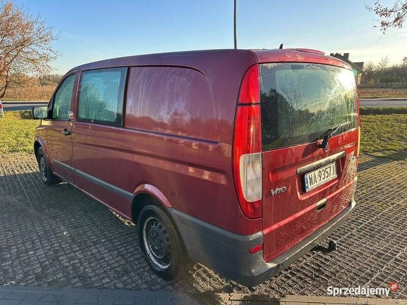 Czerwony Używany 2011 Mercedes Vito Minivan | 35 000 zł (Uczciwa cena) - Obraz 1/3