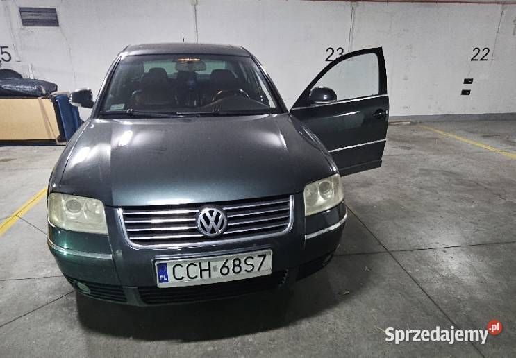 Używany VW Passat 2004 Zielony Sedan/Limuzyna