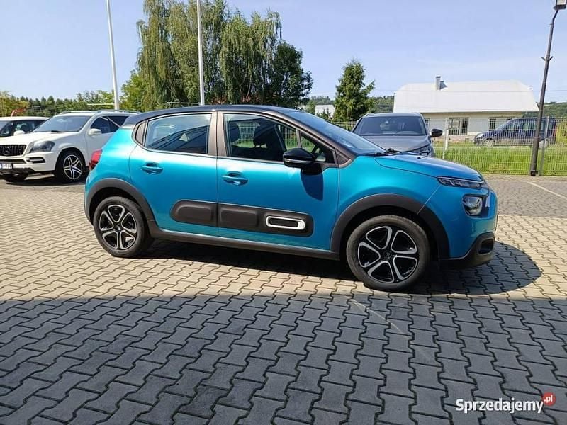 Niebieski jasny (metalik) Używany 2021 Citroën C3 Hatchback | 42 500 zł (Uczciwa cena) - Obraz 1/4