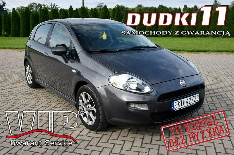 Grafitowy Używany 2013 Fiat Punto Evo Hatchback | 14 900 zł - Obraz 1/4