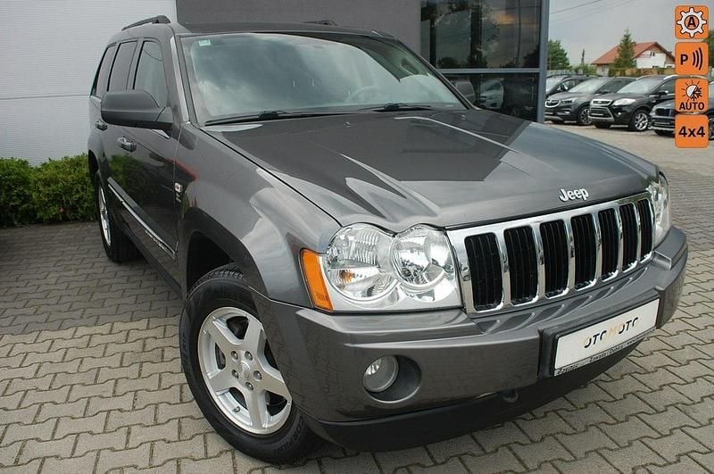 Szary (metalik) Używany 2005 Jeep Grand Cherokee SUV | 28 900 zł (Dość drogi) - Obraz 1/4
