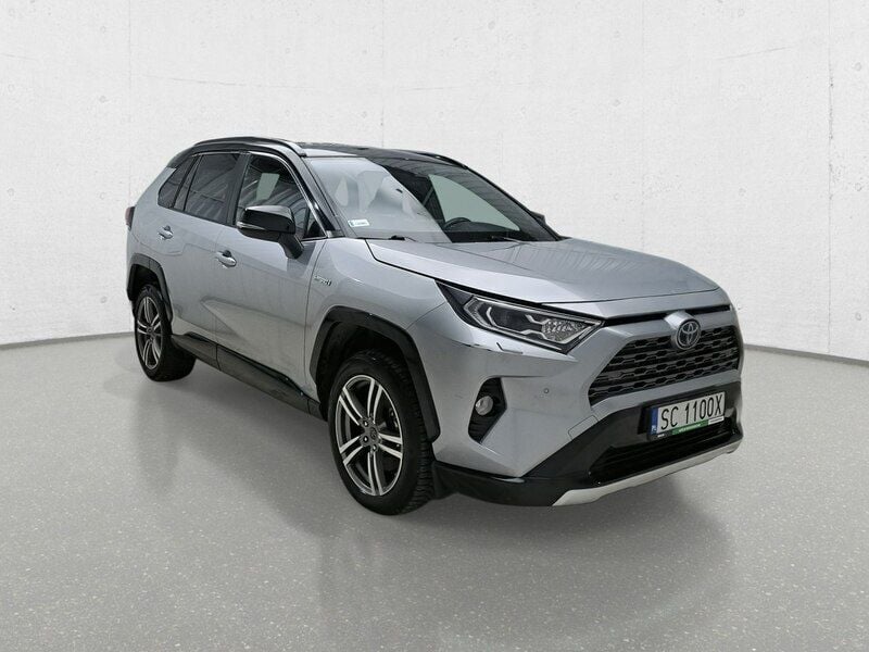 Szary Używany 2019 Toyota RAV4 Hybrid SUV | 81 000 zł (Super Cena) - Obraz 1/4