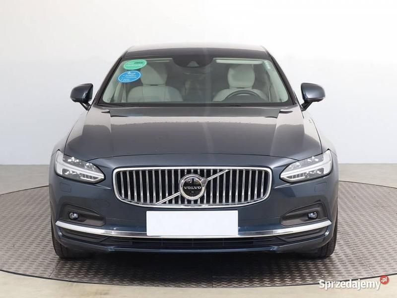 Niebieski Używany 2021 Volvo S90 Sedan/Limuzyna | 132 999 zł - Obraz 1/4