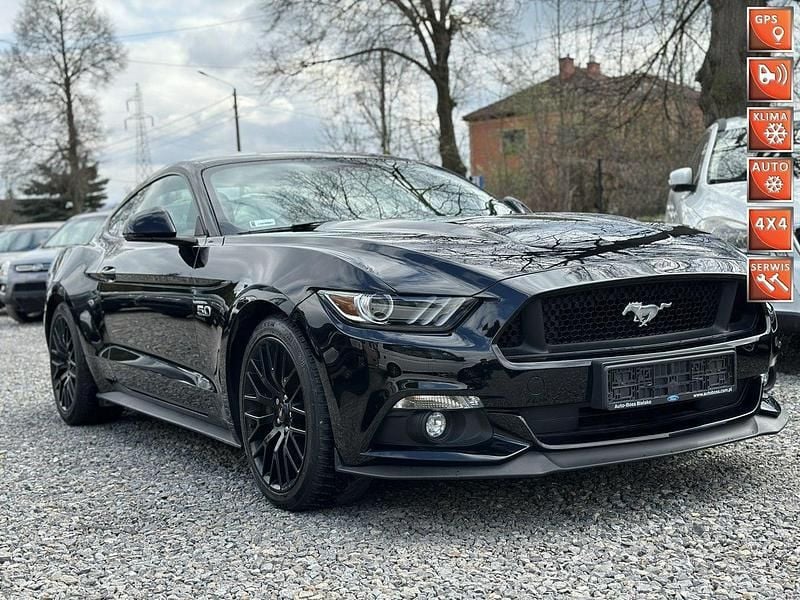 Czarny (metalik) Używany 2017 Ford Mustang Hatchback | 129 700 zł - Obraz 1/4