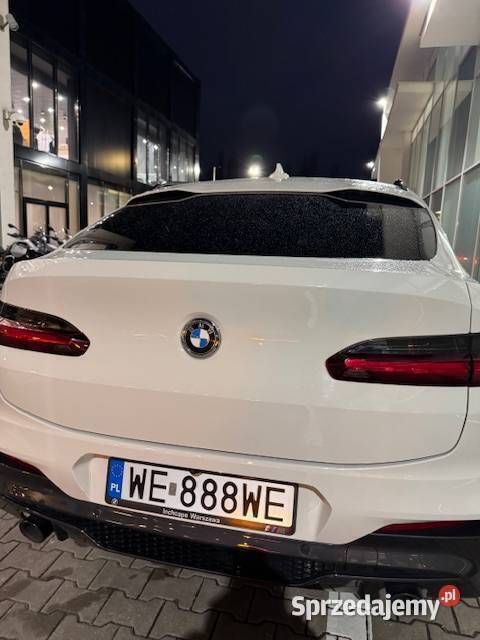 Biały Używany 2020 BMW X4 SUV | 174 000 zł (Uczciwa cena) - Obraz 1/4