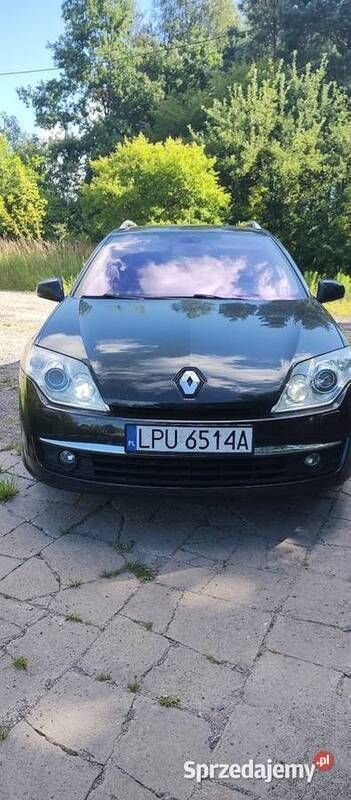 Czarny Używany 2008 Renault Laguna III Sedan/Limuzyna | 21 900 zł (Drogi) - Obraz 1/4