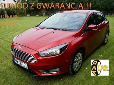 Czerwony Używany 2016 Ford Focus Hatchback | 35 999 zł (Uczciwa cena) - Obraz 1/4