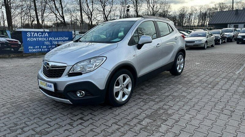 Srebrny Używany 2014 Opel Mokka SUV | 47 900 zł (Drogi) - Obraz 1/4
