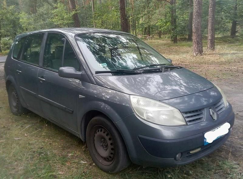 Szary Używany 2006 Renault Grand Scénic II Minivan | 9700 zł - Obraz 1/4