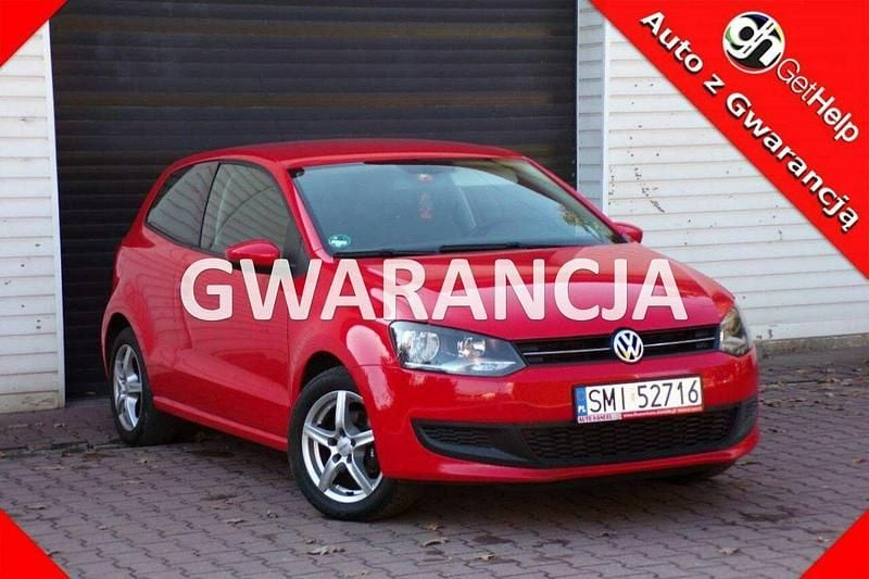 Czerwony Używany 2009 VW Polo Hatchback | 18 790 zł (Dość drogi) - Obraz 1/4