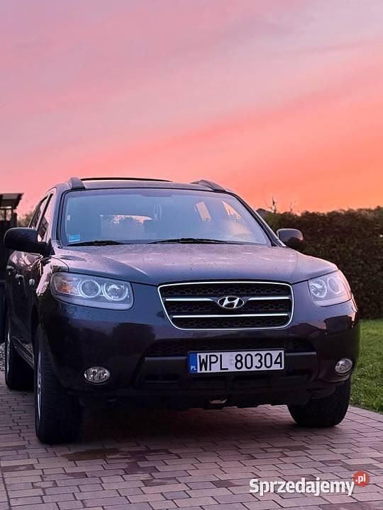 Czarny Używany 2007 Hyundai Santa Fe SUV | 23 000 zł (Uczciwa cena) - Obraz 1/4