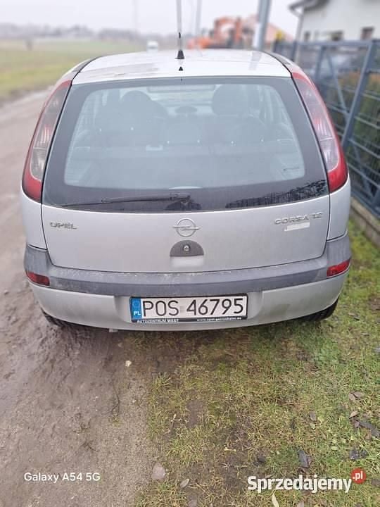 Używany Opel Corsa 2001 Srebrny Hatchback