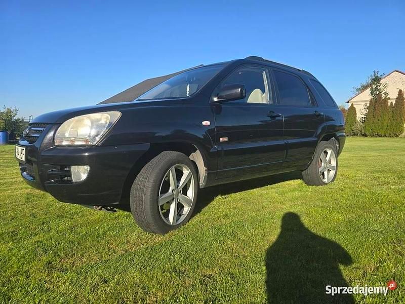 Czarny Używany 2006 Kia Sportage Active SUV | 21 900 zł (Dość drogi) - Obraz 1/4