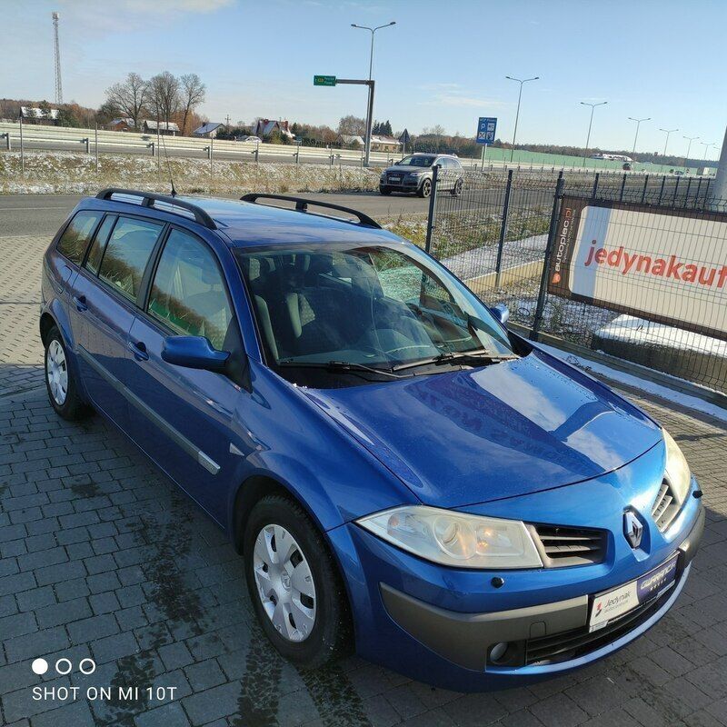 Niebieski Używany 2008 Renault Mégane GrandTour Kombi | 9500 zł (Dobra cena) - Obraz 1/4