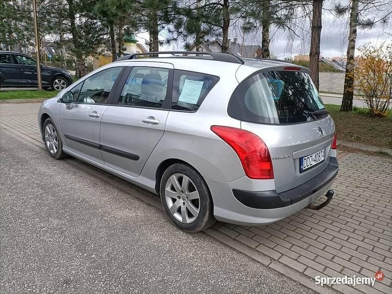 Używany Peugeot 308 SW 2012 Srebrny Kombi