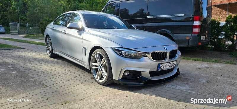Srebrny Używany 2018 BMW 430 Sport Line Coupe | 90 000 zł (Uczciwa cena) - Obraz 1/4