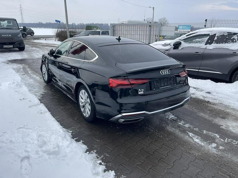 Używany Audi A5 Sportback 190 KM (139 kW) 2022 Czarny (metalik) Hatchback