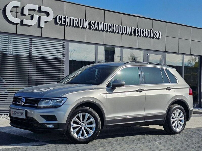 Srebrny (metalik) Używany 2017 VW Tiguan SUV | 59 900 zł (Dobra cena) - Obraz 1/4