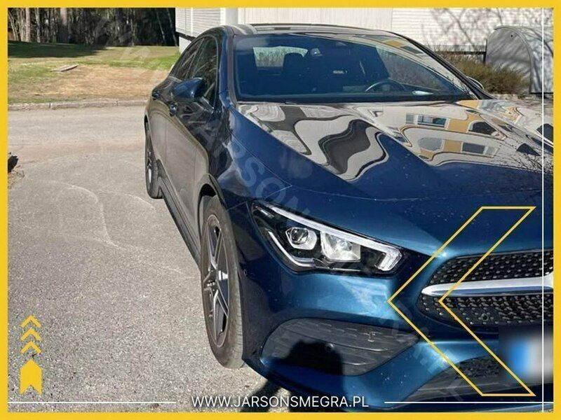 Używany Mercedes CLA200 163 KM (119 kW) 2021 Niebieski Coupe