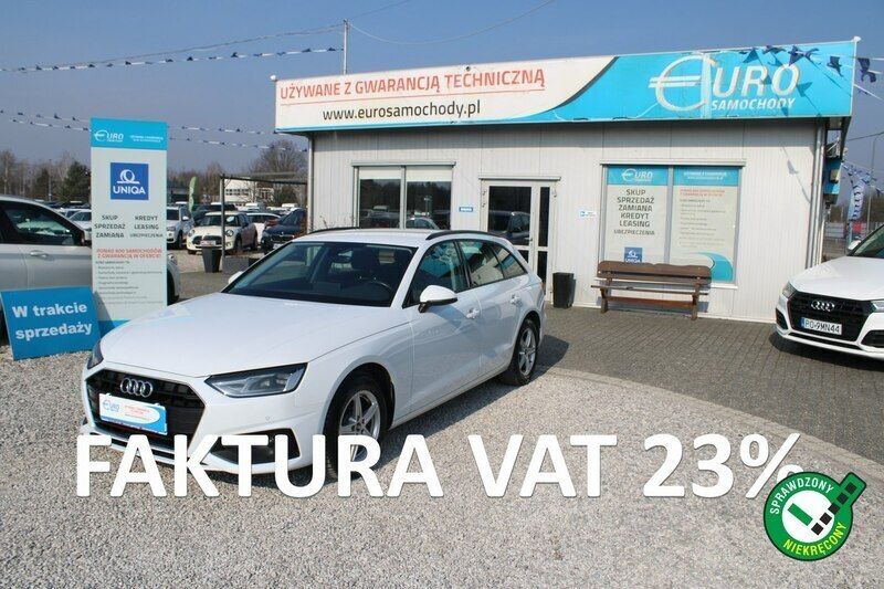 Biały Używany 2020 Audi A4 Sedan/Limuzyna | 73 902 zł (Super Cena) - Obraz 1/4