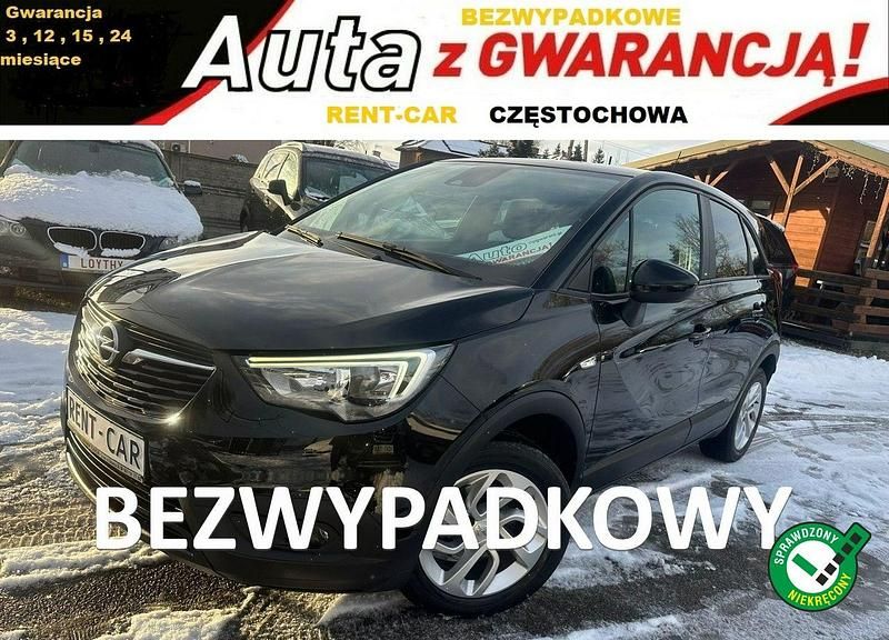 Czarny Używany 2018 Opel Crossland X SUV | 36 900 zł (Uczciwa cena) - Obraz 1/4