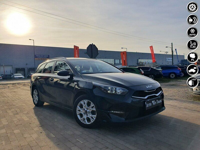 Czarny (metalik) Używany 2021 Kia Ceed 2 Sedan/Limuzyna | 82 000 zł - Obraz 1/4