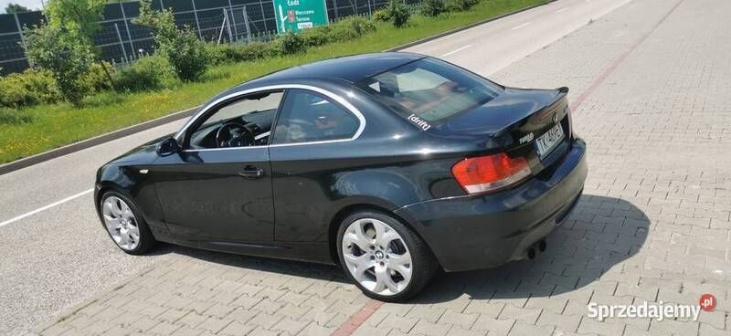 Czarny Używany 2008 BMW 135 Coupé Coupe | 45 000 zł - Obraz 1/4