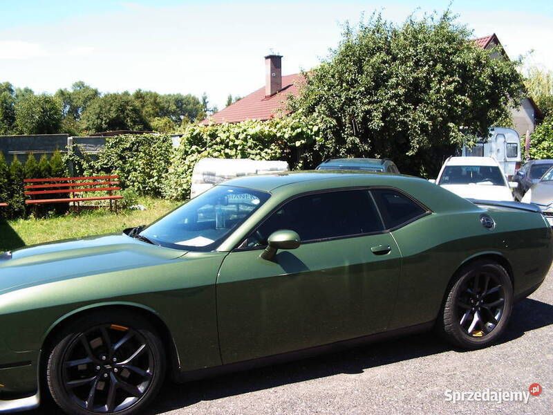 Zielony Używany 2019 Dodge Challenger Coupe | 115 600 zł (Drogi) - Obraz 1/4
