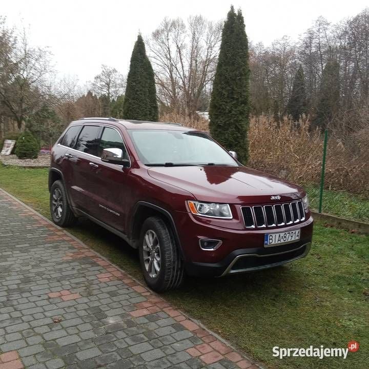 Czerwony Używany 2016 Jeep Grand Cherokee Limited SUV | 82 000 zł (Super Cena) - Obraz 1/4