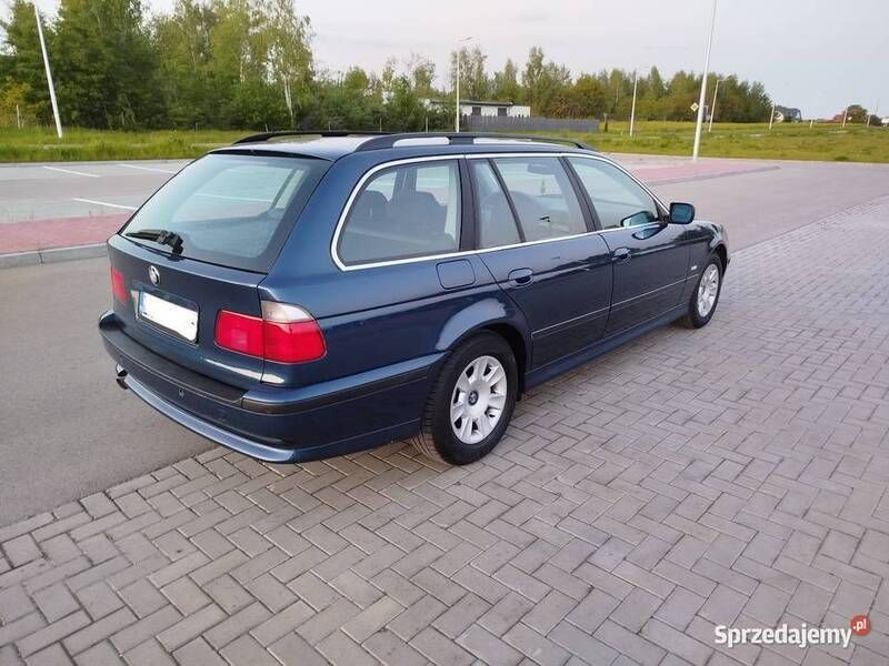 Niebieski Używany 2000 BMW 525 Kombi | 8700 zł - Obraz 1/4
