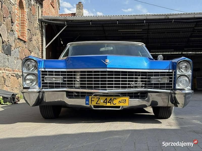 Niebieski Używany 1967 Cadillac Deville Sedan/Limuzyna | 159 000 zł - Obraz 1/4