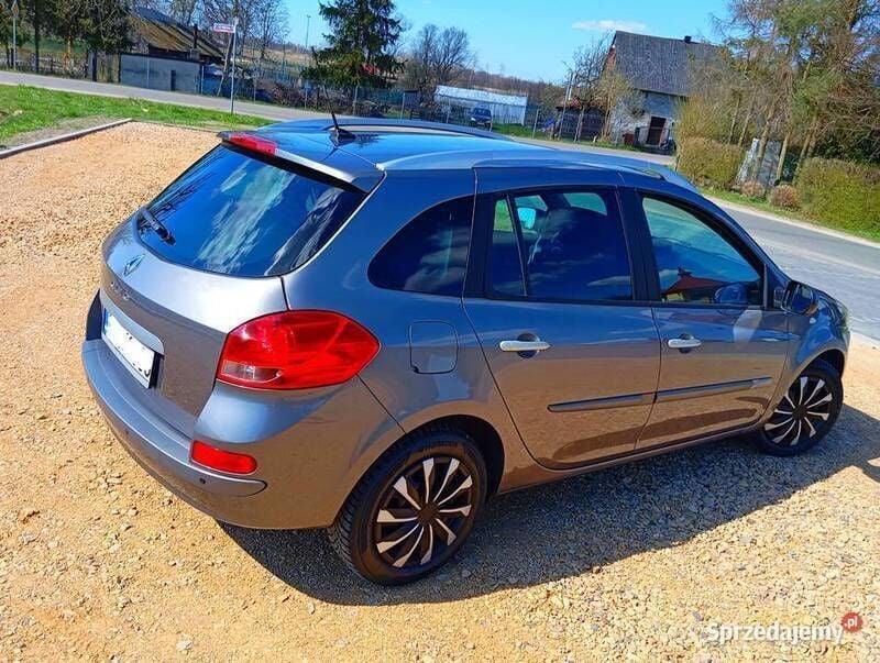 Grafitowy Używany 2010 Renault Clio GrandTour Kombi | 17 400 zł (Dobra cena) - Obraz 1/4