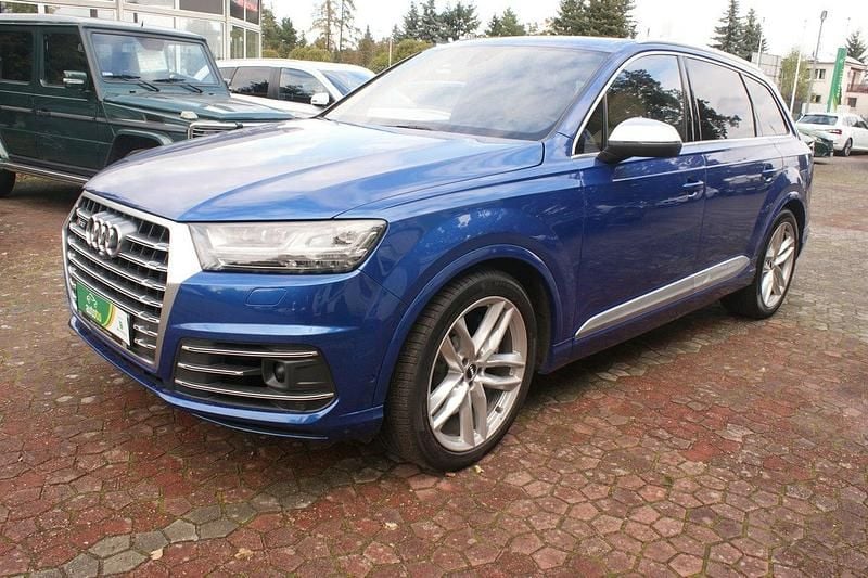 Używany Audi SQ7 435 KM (319 kW) 2017 Niebieski (metalik) SUV