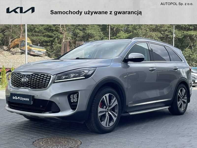 Srebrny (metalik) Używany 2019 Kia Sorento 2 SUV | 109 900 zł (Uczciwa cena) - Obraz 1/2