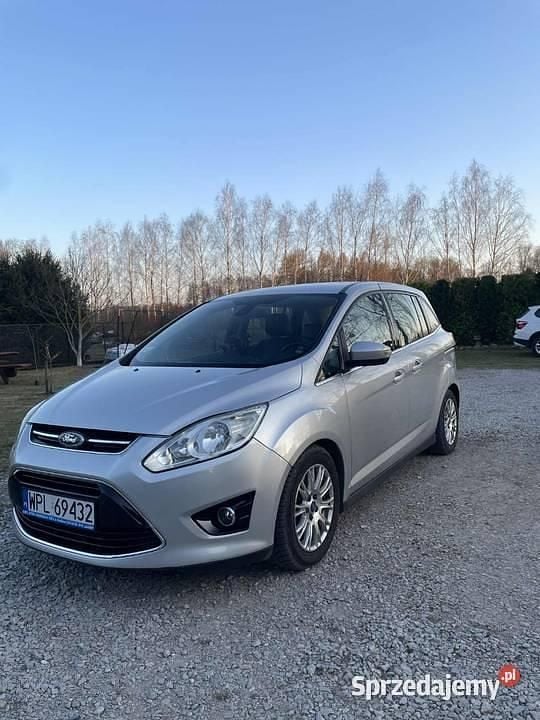 Używany Ford Grand C-Max 2011 Srebrny Minivan