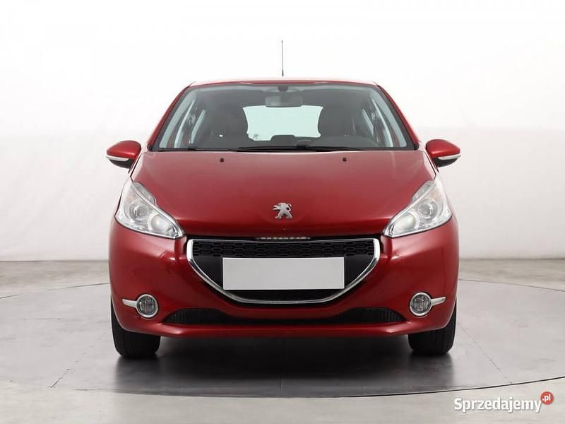 Czerwony Używany 2014 Peugeot 208 Hatchback | 23 999 zł - Obraz 1/4