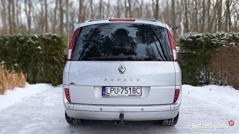 Używany Renault Espace Zen 2014 Srebrny Minivan