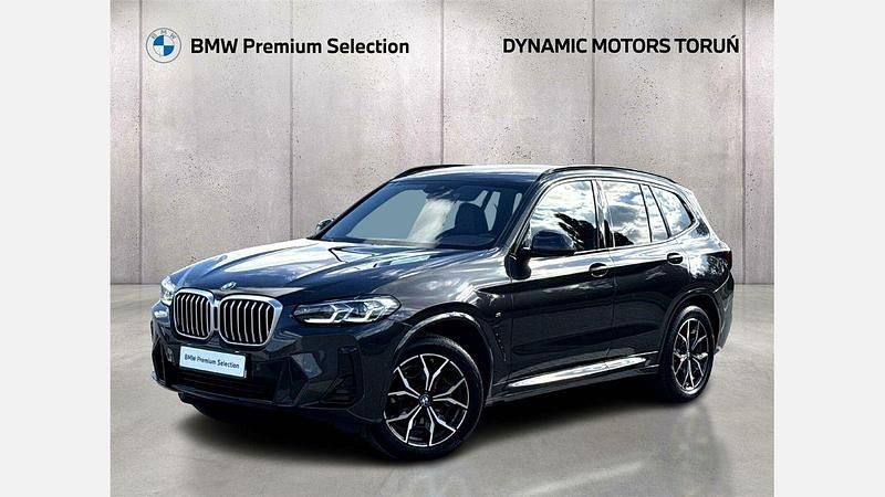Szary sophisto z brylantowym połyskiem metalizowany Używany 2022 BMW X3 Performance SUV | 189 900 zł (Drogi) - Obraz 1/3
