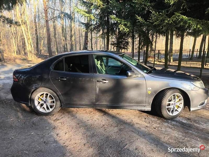 Szary Używany 2009 Saab 9-3 Aero Sedan/Limuzyna | 17 500 zł (Uczciwa cena) - Obraz 1/4