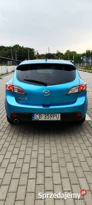 Używany Mazda 3 105 KM (77 kW) 2010 Niebieski Hatchback