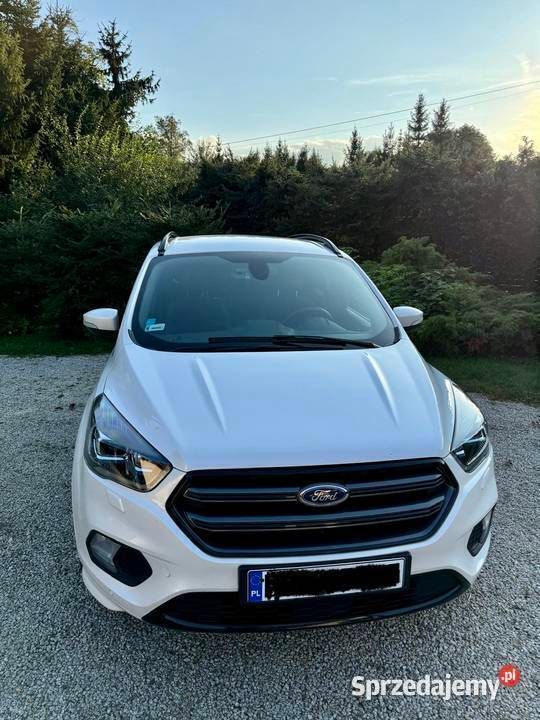 Biały Używany 2018 Ford Kuga ST-Line SUV | 80 000 zł (Drogi) - Obraz 1/4
