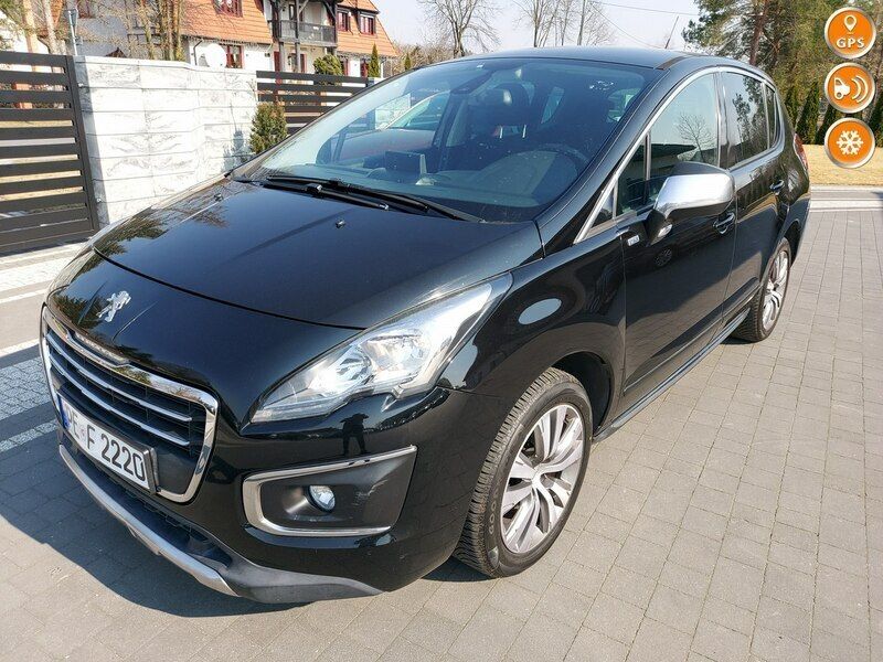 Czarny Używany 2016 Peugeot 3008 Hatchback | 37 500 zł (Super Cena) - Obraz 1/4