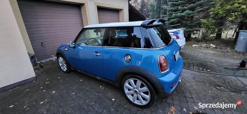 Niebieski Używany 2008 Mini Cooper S Hatchback | 29 900 zł (Dość drogi) - Obraz 1/4