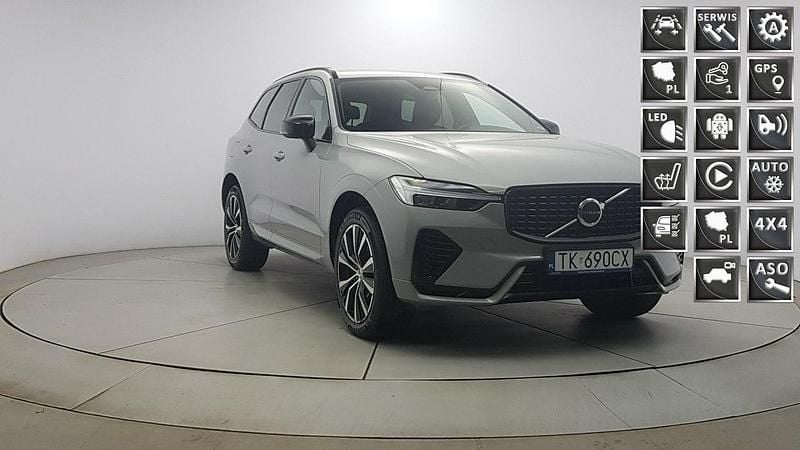 Szary Używany 2023 Volvo XC60 Plus SUV | 179 850 zł (Dość drogi) - Obraz 1/4