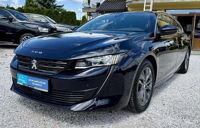 Granatowy Używany 2019 Peugeot 508 Kombi | 74 900 zł (Dość drogi) - Obraz 1/4