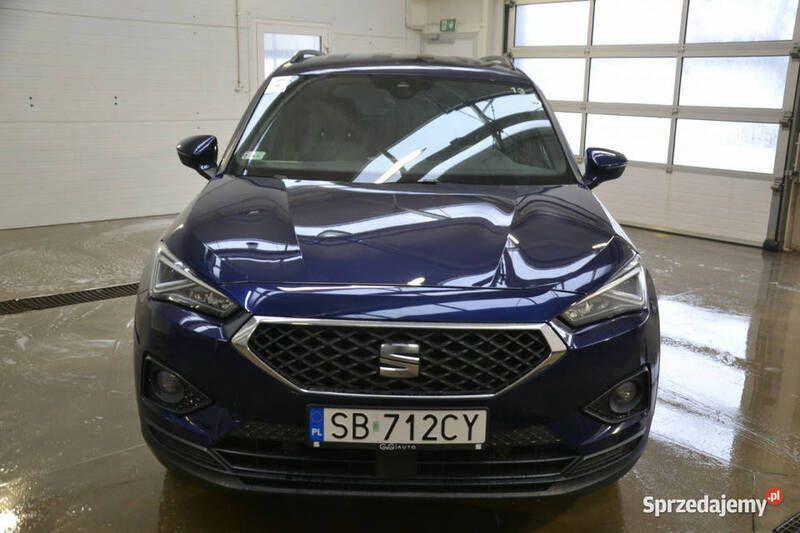 Granatowy Używany 2021 Seat Tarraco SUV | 106 742 zł (Dość drogi) - Obraz 1/4