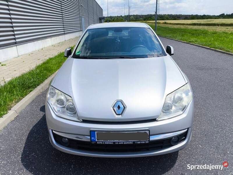 Srebrny Używany 2008 Renault Laguna III Hatchback | 14 900 zł (Uczciwa cena) - Obraz 1/4