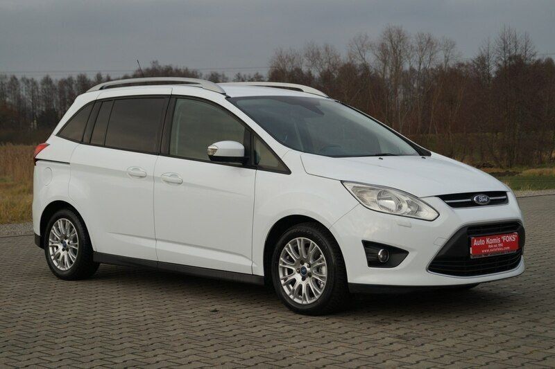 Używany Ford Grand C-Max 140 KM (102 kW) 2013 Biały Minivan